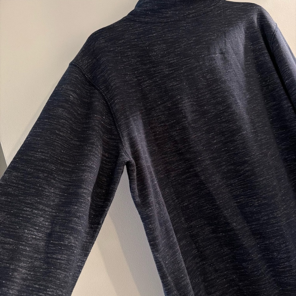 Black Pullover with Drawstring Neck - Picture 7 of 9
